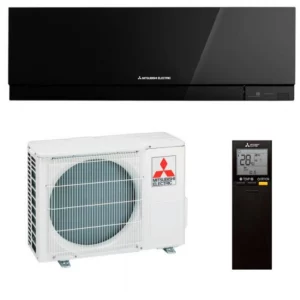 Mitsubishi Electric Black MSZ-EF25VGK 2.5kW Airco
