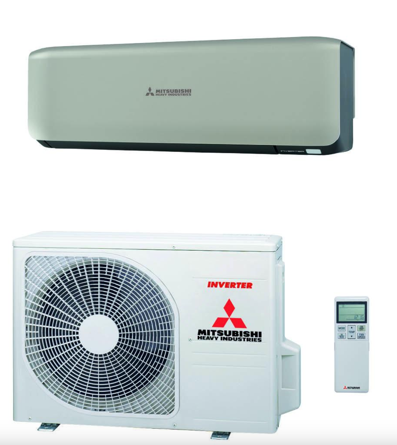 Mitsubishi Heavy Industries SRK / SRC25ZS-WT 2.5kW/9000Btu R32 A++ Titanium